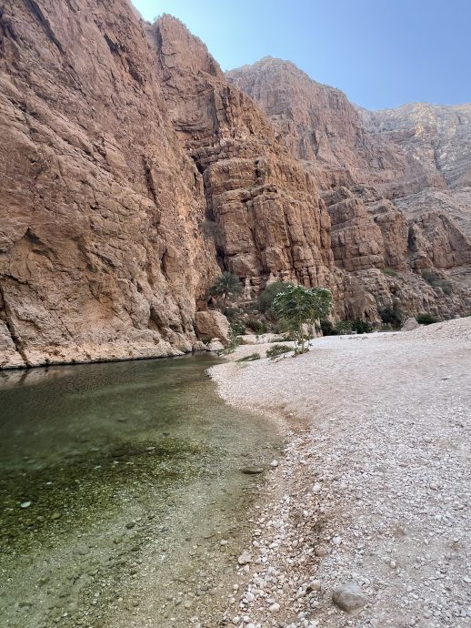 Oman Rundreise Wadi Shab Wadi Tiwi
