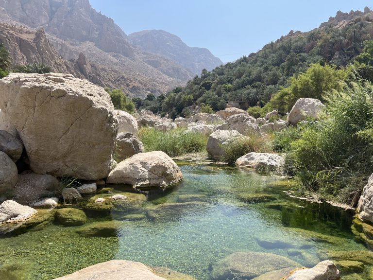 Oman Rundreise Wadi Shab Wadi Tiwi