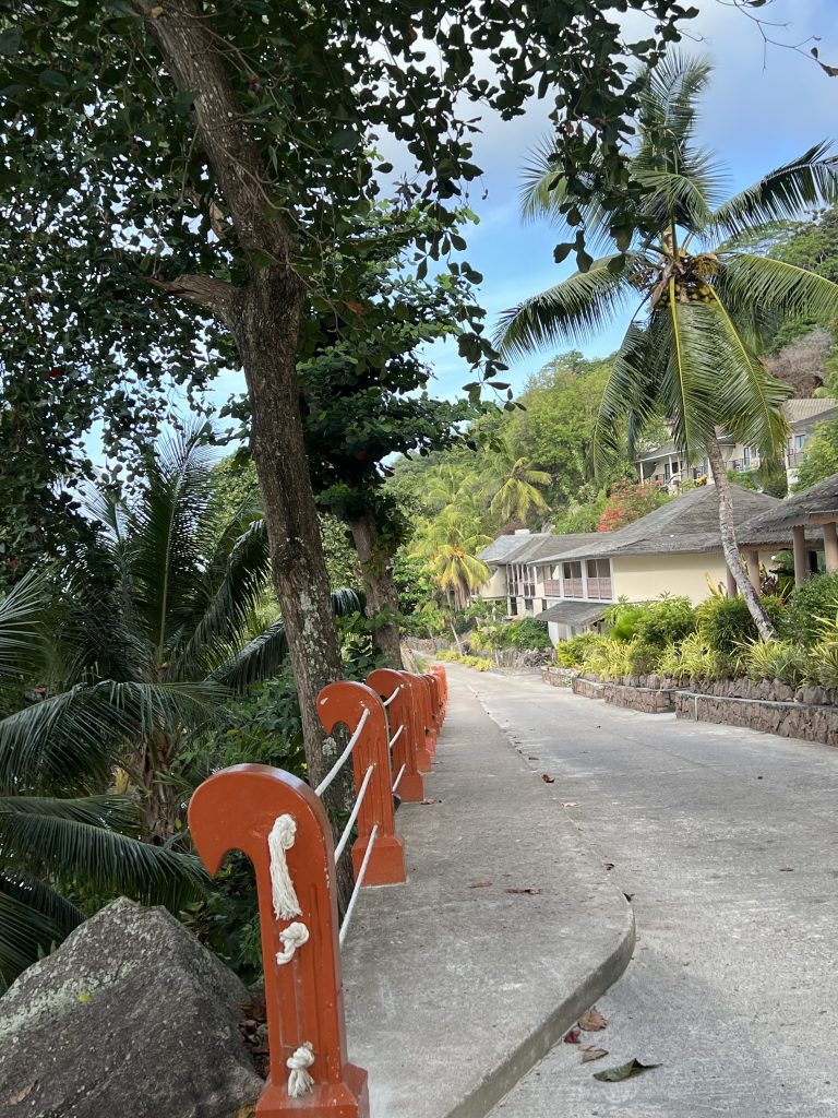 La Digue mit dem Fahrrad