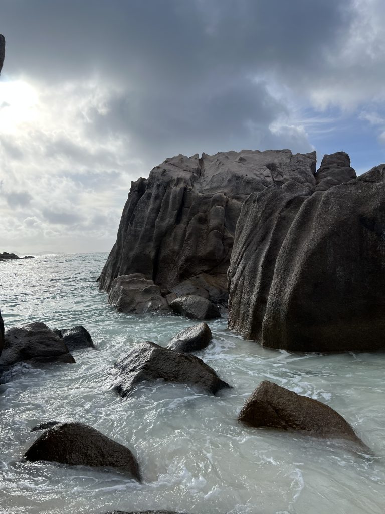 La Digue mit dem Fahrrad