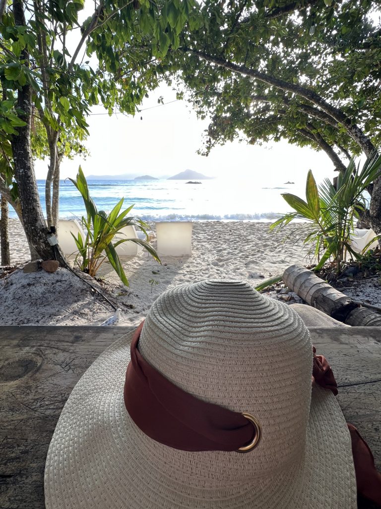 La Digue mit dem Fahrrad