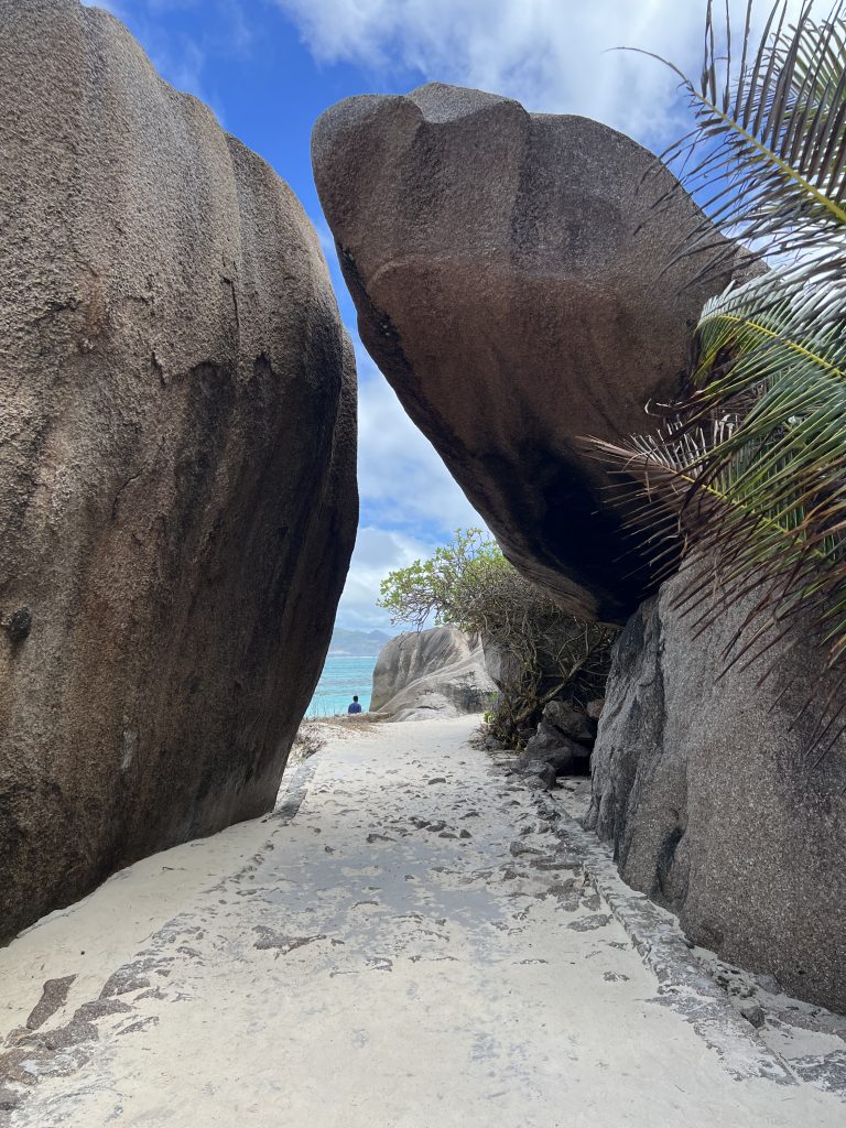 La Digue mit dem Fahrrad