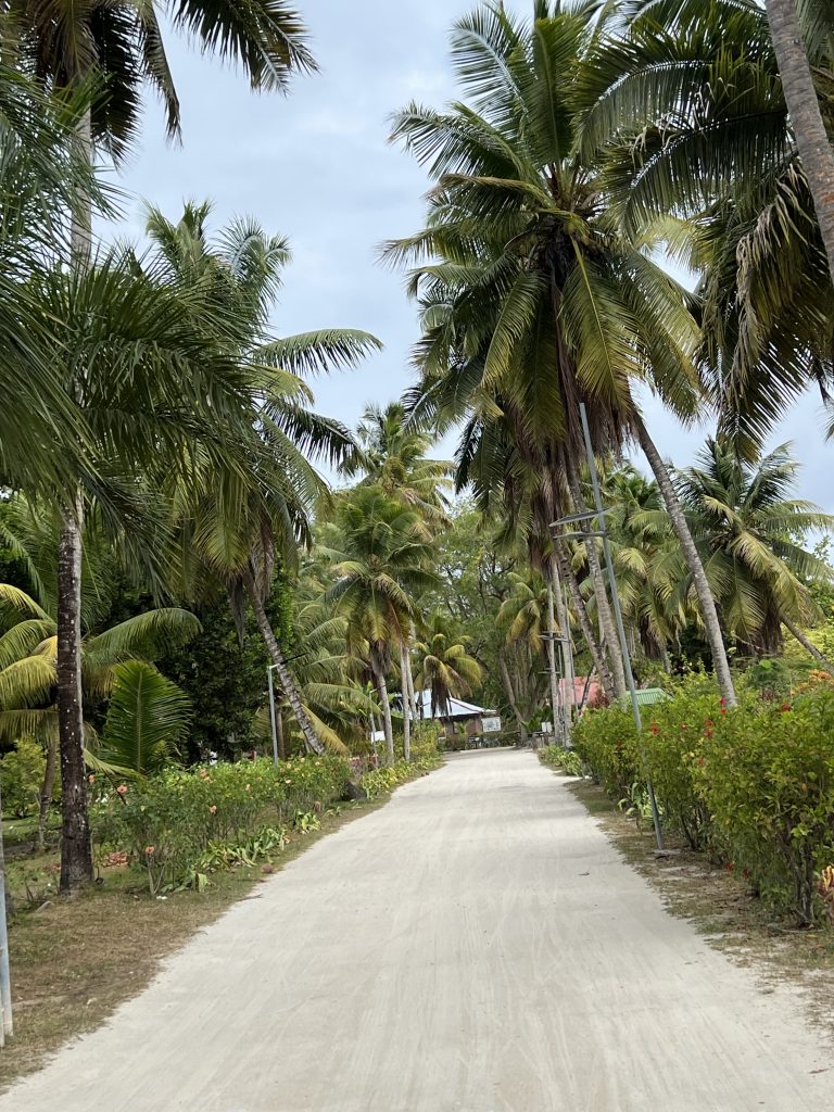 La Digue mit dem Fahrrad