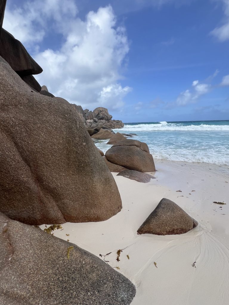La Digue mit dem Fahrrad