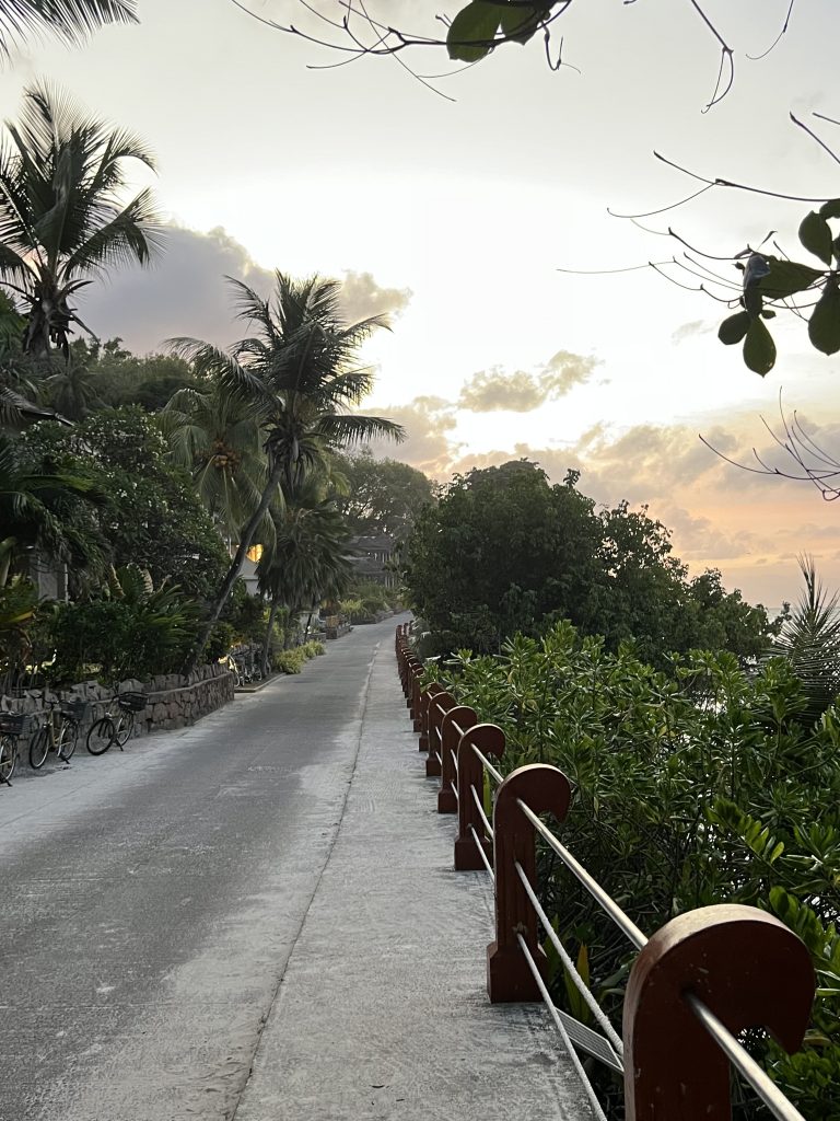 La Digue mit dem Fahrrad
