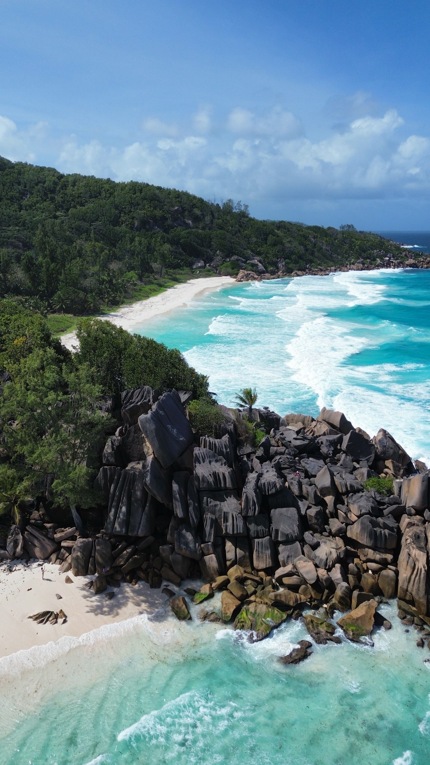 La Digue mit dem Fahrrad