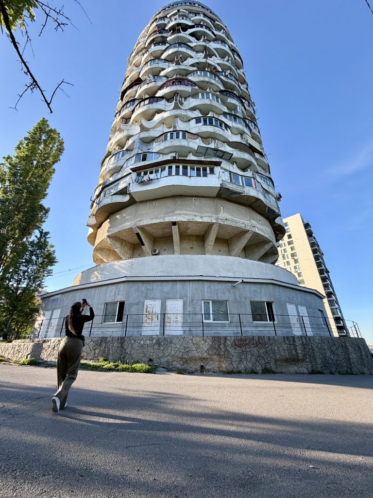 Sowjet Architektur in Chișinău